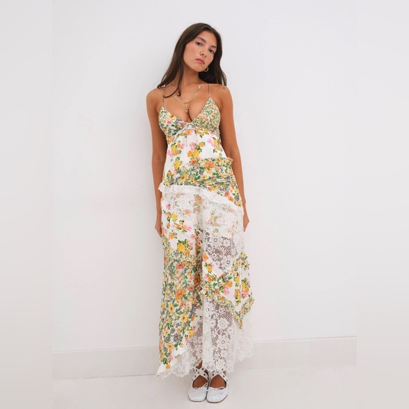 For Love And Lemons Dresses & Skirts - For Love and Lemons Rosalyn Maxi Dress